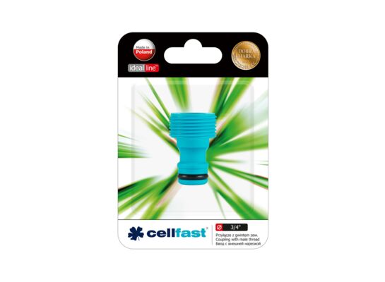 Przyłącze z gwintem zewnętrznym 3/4" BASIC 50-235 Cellfast