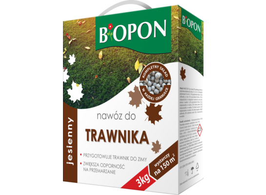 Nawóz jesienny do trawnika 3 kg Bopon