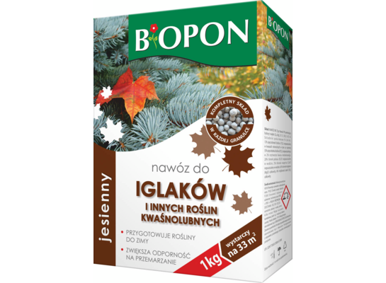 Nawóz jesienny do iglaków 1 kg Bopon