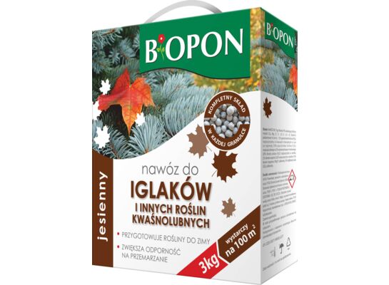 Nawóz jesienny do iglaków 3 kg Bopon