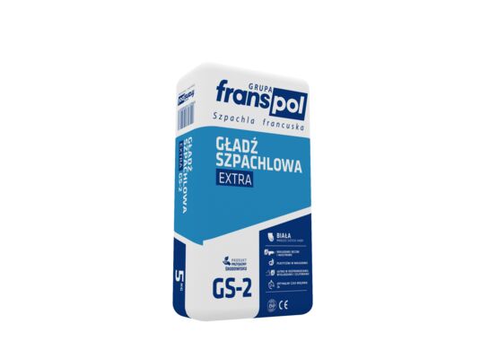 Gładź szpachlowa extra biała GS-2 5 kg Franspol