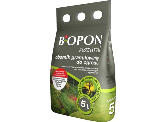 Obornik granulowany do ogrodu 5l Bopon