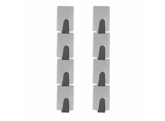 Haczyk prostokątny 8 sztuk