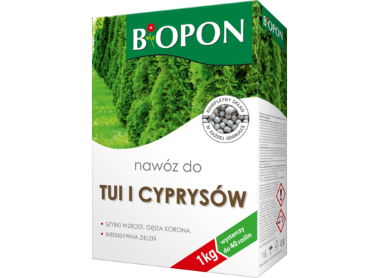 Nawóz do tui i cyprysów 1 kg Bopon