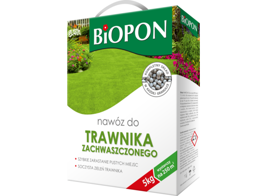 Nawóz do trawnika zachwaszczonego 5 kg Bopon