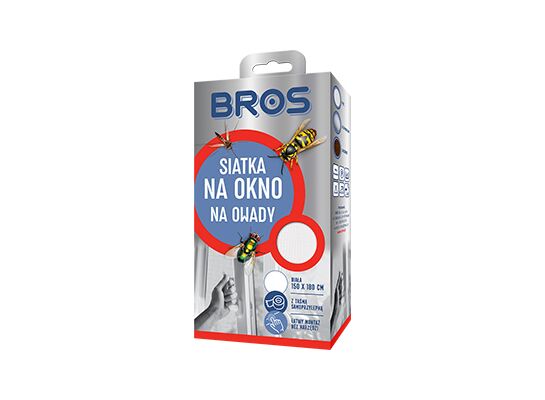 Siatka na okno 150 x 180 cm biała BROS