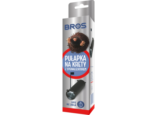 Pułapka z sygnalizatorem na krety BROS
