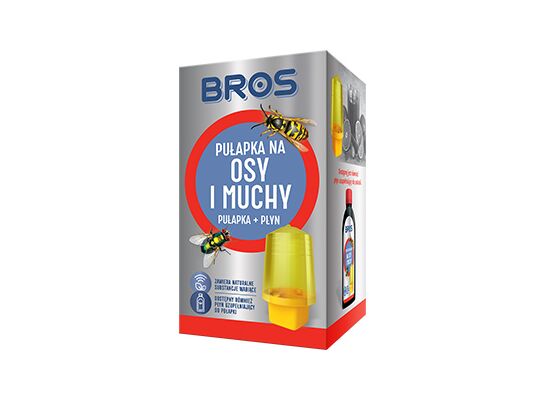 Pułapka z płynem na osy i muchy BROS