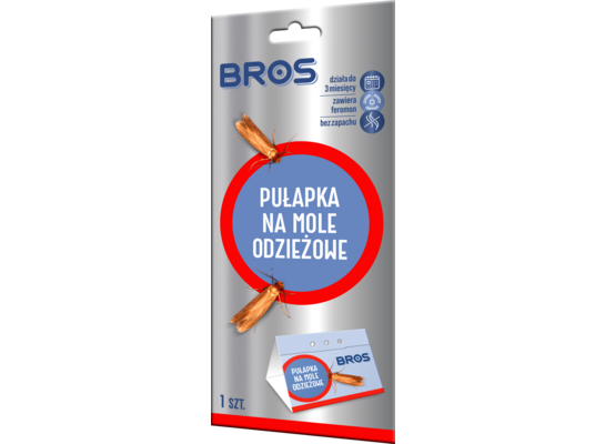 Pułapka feromonowa na mole odzieżowe BROS
