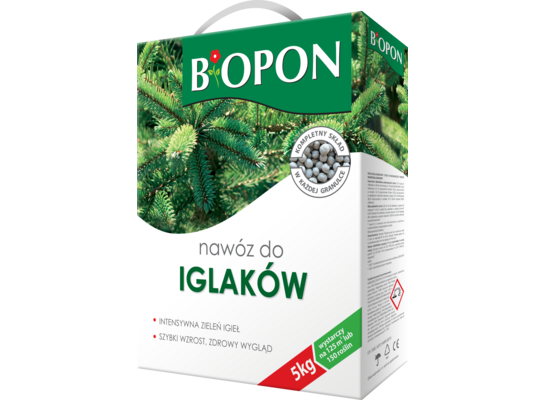 Nawóz do iglaków 5 kg Bopon