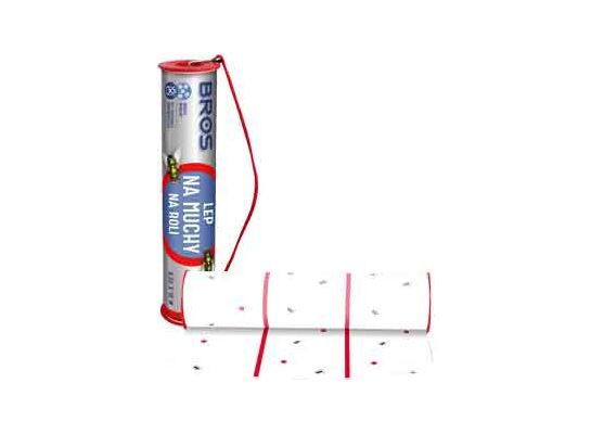 Lep na muchy na roli 0,25 x 10 m BROS