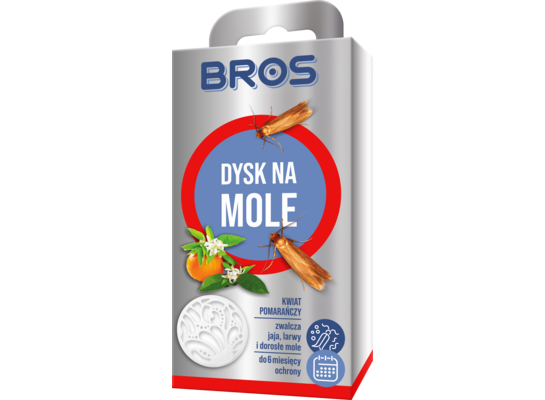 Dysk na mole kwiat pomarańczy BROS