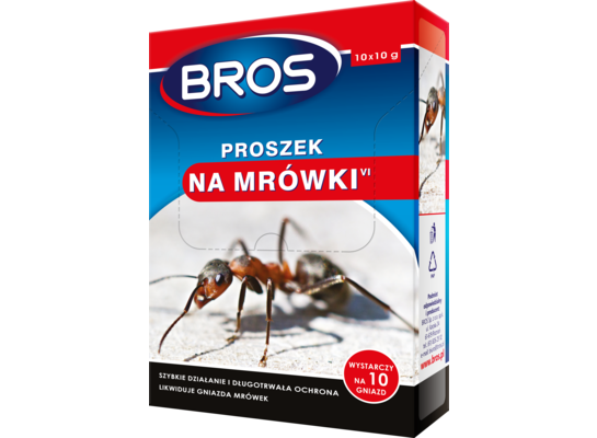 Proszek na mrówki 10 g BROS