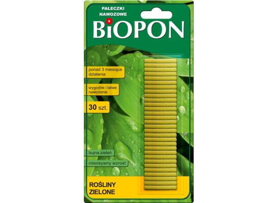 Pałeczki nawozowe do roślin zielonych 30 sztuk Bopon