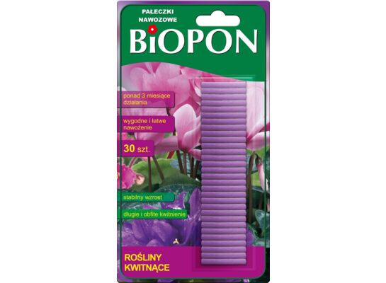Pałeczki nawozowe do roślin kwitnących 30 sztuk Bopon