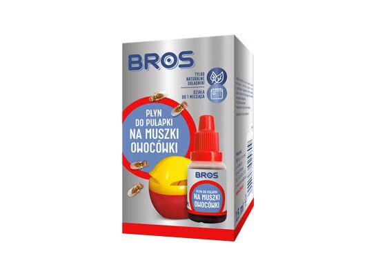 Płyn do pułapki na muszki owocówki 30 ml BROS