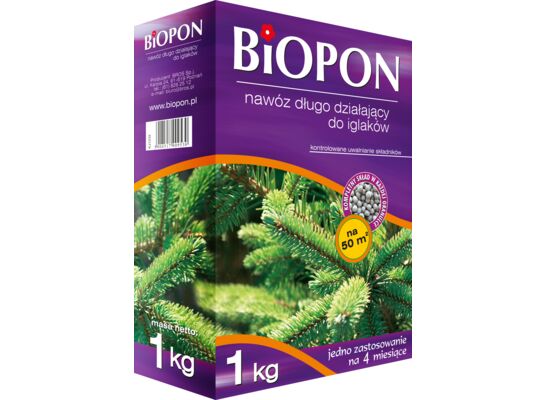 Nawóz długo działający do iglaków 1 kg Bopon