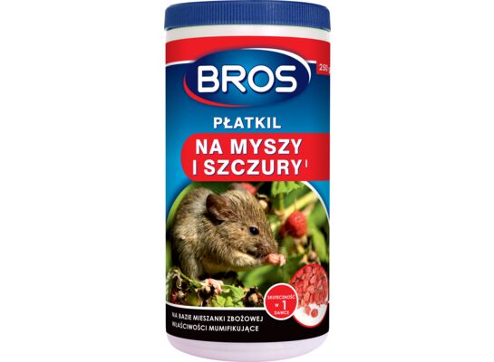 Płatki na myszy i szczury 250 g BROS