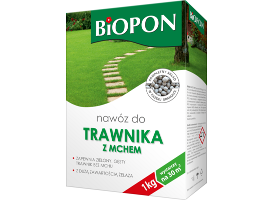 Nawóz do trawnika z mchem 1 kg Bopon