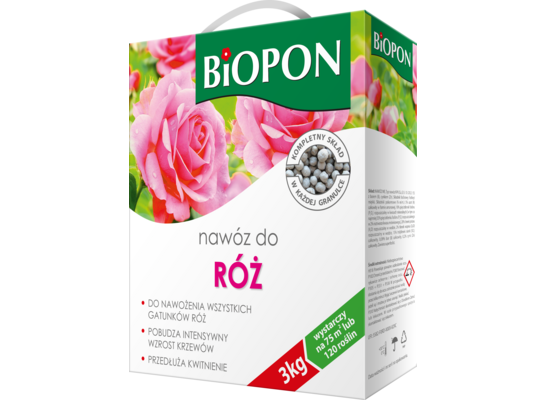 Nawóz do róż 3 kg Bopon
