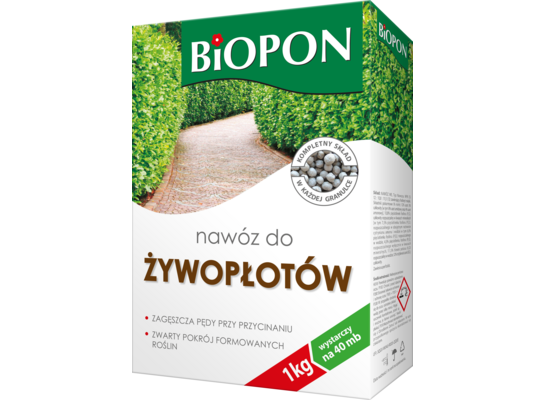 Nawóz do żywopłotów 1 kg Bopon