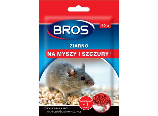Ziarno na myszy i szczury 90 g BROS