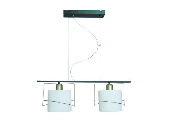 Lampa wisząca 2 - płomienna 2-MALTA2 x L CH SZ 1,95 kg 65 x 70 cm 2 x E27 PROGRES