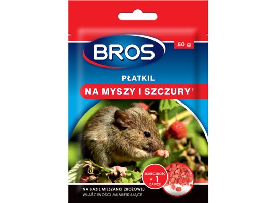 Płatki na myszy i szczury 50 g BROS