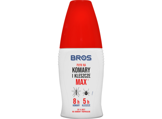 Płyn na komary i kleszcze MAX 50 ml BROS