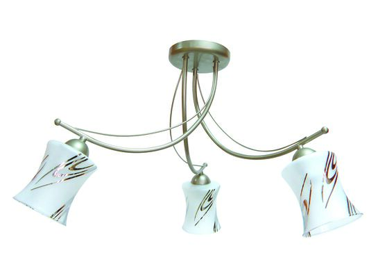 Lampa wisząca 3 - płomienna 3-ATOS SZ 1,27 kg 56 x 44 cm 3 x E27 PROGRES