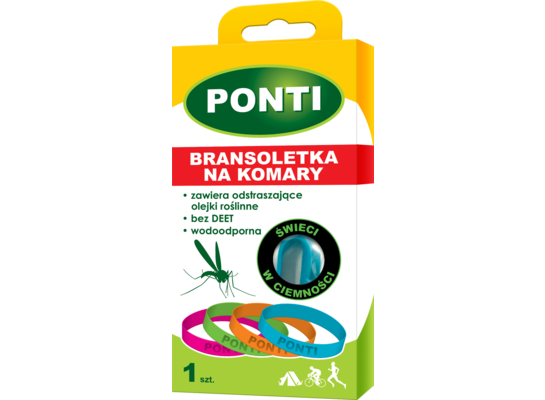 PONTI - bransoletka na komary