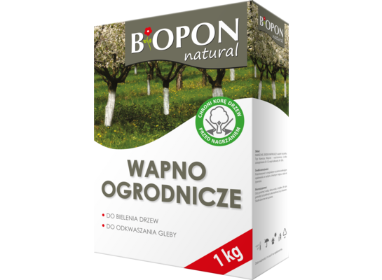 Wapno do bielenia kwaśnej gleby 1 kg Bopon