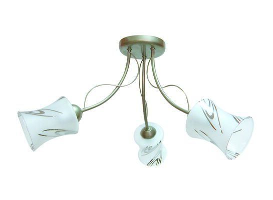 Lampa wisząca 3 - płomienna 3-ARAMIS SZ 0,9 kg 50 x 38 cm 3 x E27 PROGRES