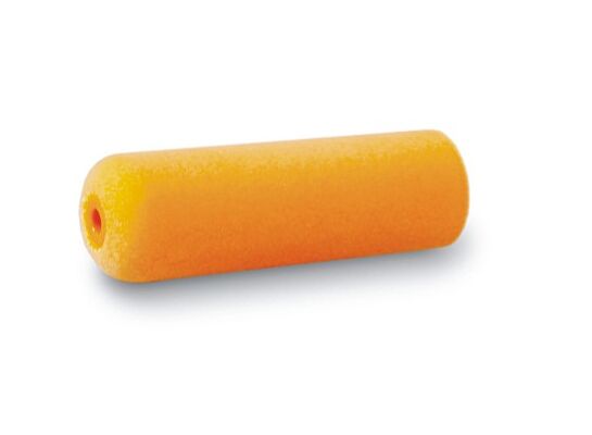 Wałek malarski flokowany pomarańczowy 11 cm, rdzeń 35 mm, zaokrąglony z jednej strony RKMP