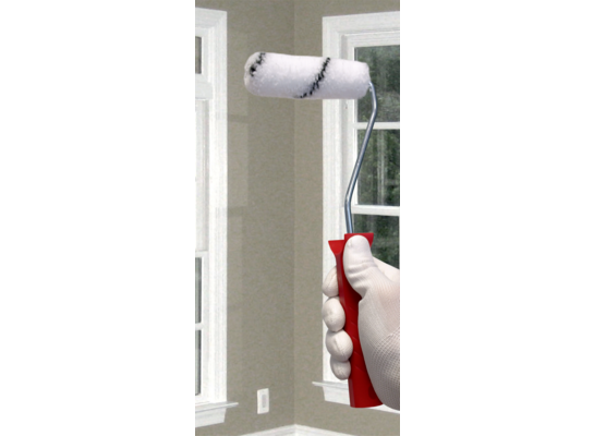 Wałek malarski czarny pasek 10 cm rdzeń 15 mm, poliakryl 13 mm