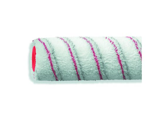 Wałek malarski pasek szaro-czerwony 25 cm, rdzeń 47 mm, poliamid 20 mm Color Expert