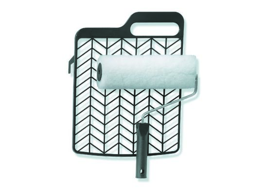 Wałek malarski 18 cm, rdzeń 40 mm, poliester 8 mm z rączką