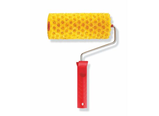 Rolka malarska strukturalna, rdzeń 75 mm, rączka przymocowana na stałe 6 mm Color Expert