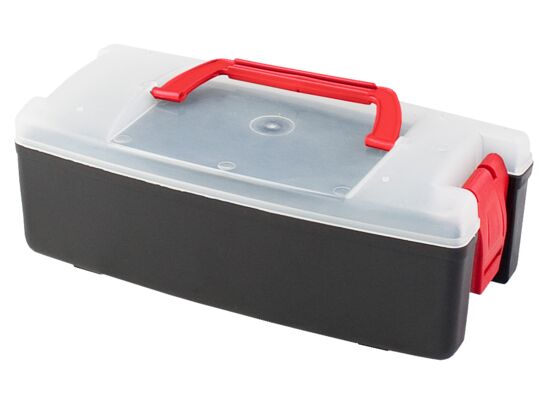 Pojemnik wielofunkcyjny czarno-transparentny mały 9,5" Patrol Group