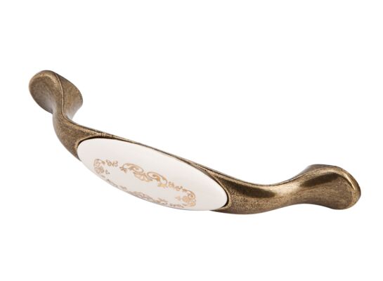 Uchwyt meblowy porcelanowy