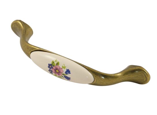 Uchwyt meblowy porcelanowy