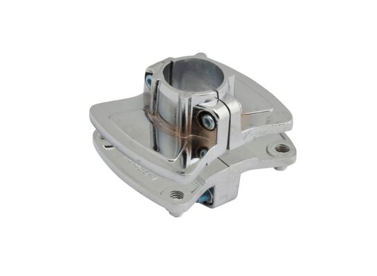 Podwójny wspornik półki Ø25 chrom