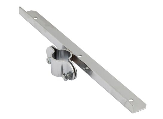 Wspornik półki symetryczny Ø25 pojedynczy chrom