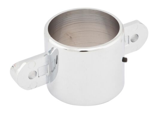 Uchwyt dwustronny Ø50 chrom