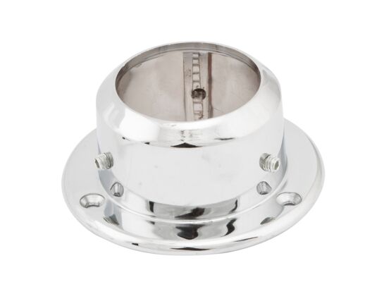 Końcówka mocująca Ø50 aluminium chrom