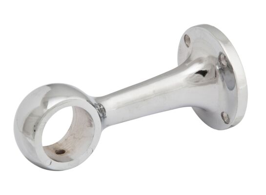 Uchwyt dystansowy Ø32 przelotowy chrom