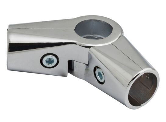 Złącze dwuramienne Ø25 chrom