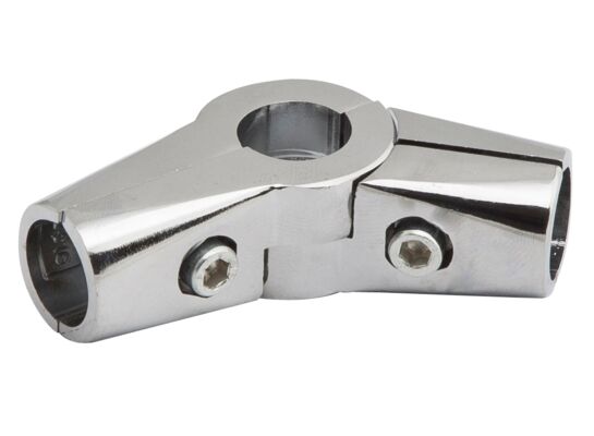 Złącze dwuramienne Ø32 chrom