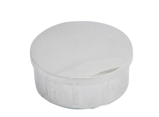 Zaślepka płaska Ø25 chrom