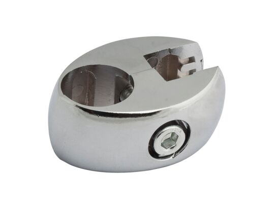 Złącze pojedyncze Ø25 chrom